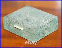 Rare Early 20th Century Shargreen Sharkskin Cigarette Box Highly Collectable