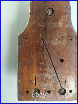 Rare Early 20th Century Wooden Electric Bell Antique Architectural Salvage