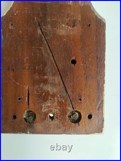 Rare Early 20th Century Wooden Electric Bell Antique Architectural Salvage