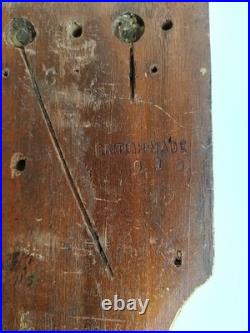 Rare Early 20th Century Wooden Electric Bell Antique Architectural Salvage