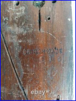 Rare Early 20th Century Wooden Electric Bell Antique Architectural Salvage