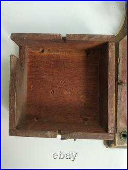 Rare Early 20th Century Wooden Electric Bell Antique Architectural Salvage