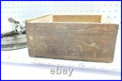 Rare & Early Antique 1890's Odell No. 3 Typewriter With Original Box & Manual! USA