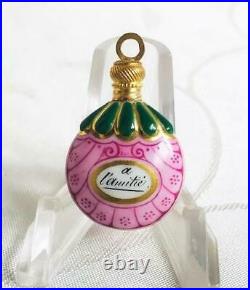 Rare Early Antique C1830 French Paris Porcelain Miniature Perfume Scent Bottle