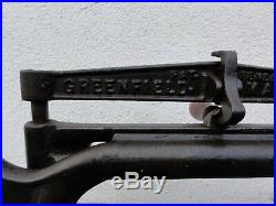 Rare Early Antique GOODELL Son & Co Mitre Hack Saw & Vise c. 1898 Vintage Tool