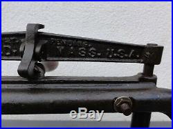 Rare Early Antique GOODELL Son & Co Mitre Hack Saw & Vise c. 1898 Vintage Tool
