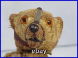 Rare Early Antique German Clockwork Dancing Walking Mohair Bear possibly Schuco