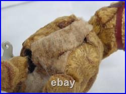 Rare Early Antique German Clockwork Dancing Walking Mohair Bear possibly Schuco