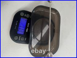 Rare Early Antique Silver Bodkin / Hair Piece With Letter