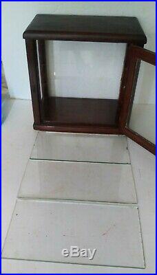 Rare Early Antique Vintage Barber's/Apothecary/Dental Cabinet Display Case