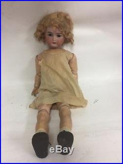 Rare Early Circa 1900 31 Tall Simon Halbig Bisque Doll Made In Germany
