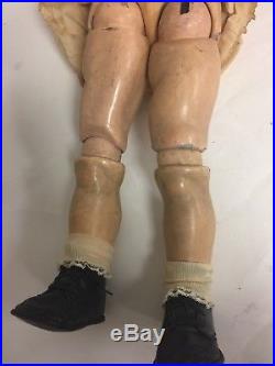 Rare Early Circa 1900 31 Tall Simon Halbig Bisque Doll Made In Germany