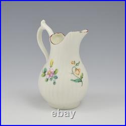 Rare Early Derby Porcelain Fluted Baluster Cream Milk Jug c. 1760 Antique