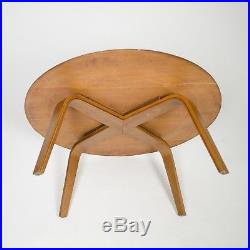Rare Early Eames Herman Miller Evans Walnut 1948 CTW Coffee Table Mid Century