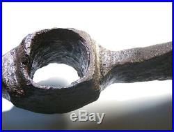 Rare Early English Medieval Anglo-Saxon Iron Double Bladed Axe Head Conserved