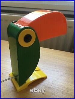 Rare Early Example of Vintage 1960s Old Timer Ferrari Toucan Lamp