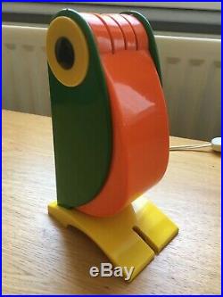 Rare Early Example of Vintage 1960s Old Timer Ferrari Toucan Lamp