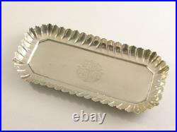 Rare Early Georgian Britannia Silver PEN TRAY Hallmarked London 1716 Maker Ha