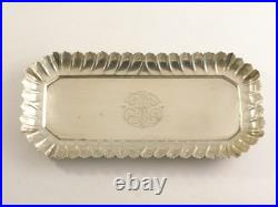 Rare Early Georgian Britannia Silver PEN TRAY Hallmarked London 1716 Maker Ha