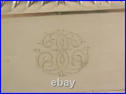 Rare Early Georgian Britannia Silver PEN TRAY Hallmarked London 1716 Maker Ha