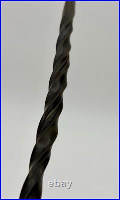 Rare Early Georgian Toddy Ladle c1740, Silver Coin Bowl & Stunning Baleen Handle