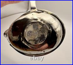 Rare Early Georgian Toddy Ladle c1740, Silver Coin Bowl & Stunning Baleen Handle