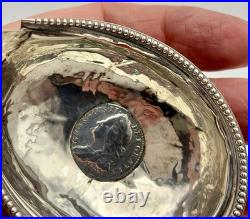 Rare Early Georgian Toddy Ladle c1740, Silver Coin Bowl & Stunning Baleen Handle