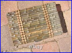Rare Early Large Bamboo Cigar/jewellery/document Box Fab Interior