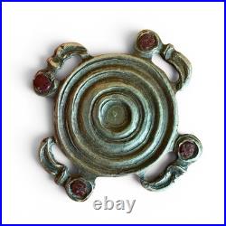 Rare Early Medieval Bird Brooch, Frankish Artifact, Circa 6th Century