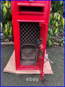 Rare Early Original GR V Wall Mounted Post Box Fully Refurbished 1920s Rare Early Original GR V Wall Mounted Post Box Fully Refurbished 1920s