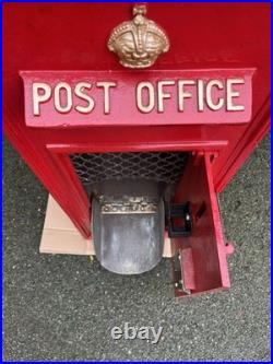 Rare Early Original GR V Wall Mounted Post Box Fully Refurbished 1920s