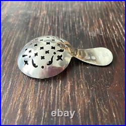 Rare Early Silver Caddy Spoon London 1797
