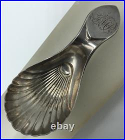 Rare Early Silver Caddy Spoon Richard Morton Sheffield 1786 Excellent Hallmarks