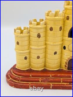 Rare Early Staffordshire Figure Castle Spill Vase (c. 1825) Restored Rare Early Staffordshire Figure Castle Spill Vase (c. 1825) Restored