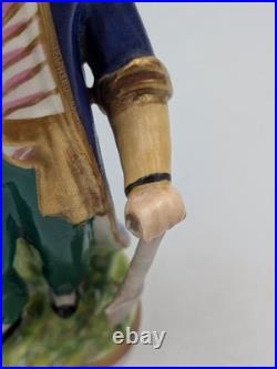 Rare Early Staffordshire Figure Chinese Gardener (Dudson Factory), c. 1830s