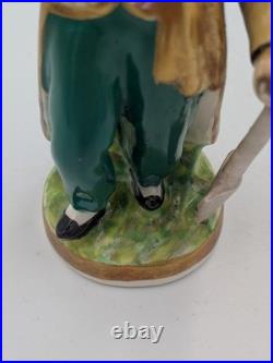 Rare Early Staffordshire Figure Chinese Gardener (Dudson Factory), c. 1830s