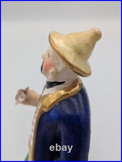 Rare Early Staffordshire Figure Chinese Gardener (Dudson Factory), c. 1830s
