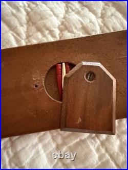 Rare Early Tunbridgeware Cribbage Board Brass Feet And Original Pieces. 10