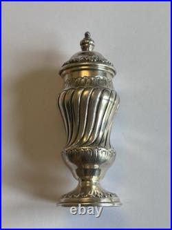 Rare Early Urn Shaped Silver Nutmeg Grater