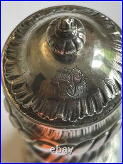 Rare Early Urn Shaped Silver Nutmeg Grater