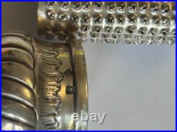 Rare Early Urn Shaped Silver Nutmeg Grater