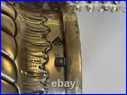 Rare Early Urn Shaped Silver Nutmeg Grater