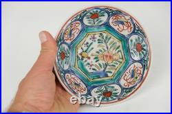 Rare Early japanese Enamelled ware Arita dish, 17th century ca 1660-1680 perfect