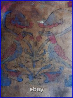 Rare Early to High Medieval Illuminated Vellum Manuscript Book Cover