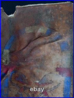 Rare Early to High Medieval Illuminated Vellum Manuscript Book Cover