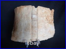 Rare Early to High Medieval Illuminated Vellum Manuscript Book Cover