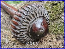 Rare Fijian Ula CIub antique 18th-early19th century artifact Finely carved LARGE