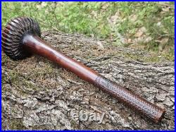 Rare Fijian Ula CIub antique 18th-early19th century artifact Finely carved LARGE