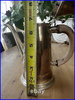 Rare Find Antique Richard Comyns Sterling Coffee Pot Late 18 Early 19 Century
