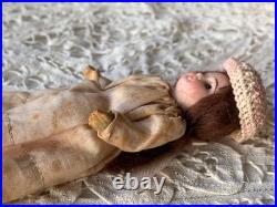Rare French Antique Bisque Mignonette Doll Set Accessories Inc Early 20 Me
